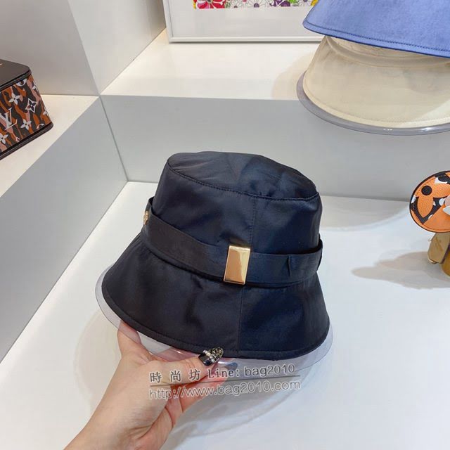 Dior新品女士帽子 迪奧緞面高級優雅漁夫帽遮陽帽  mm1601